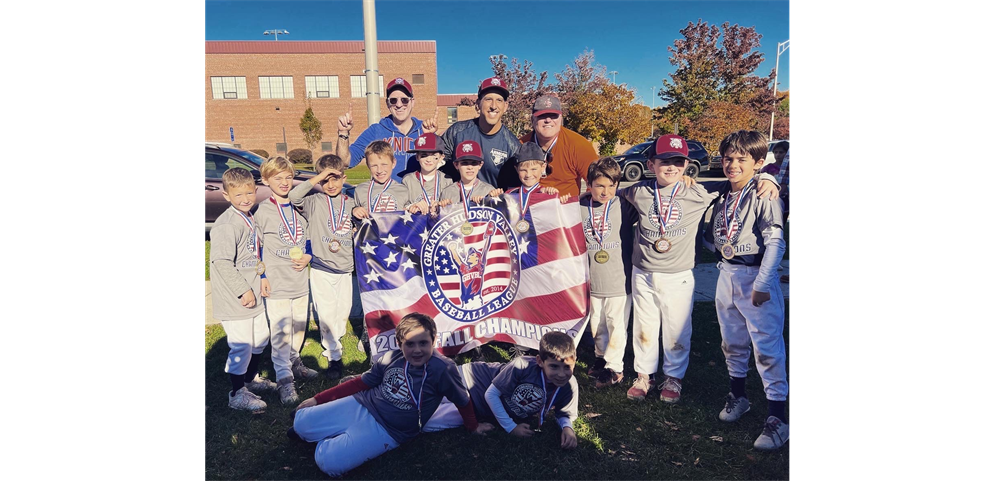 Congrats to the 8U Travel Fall Champions!